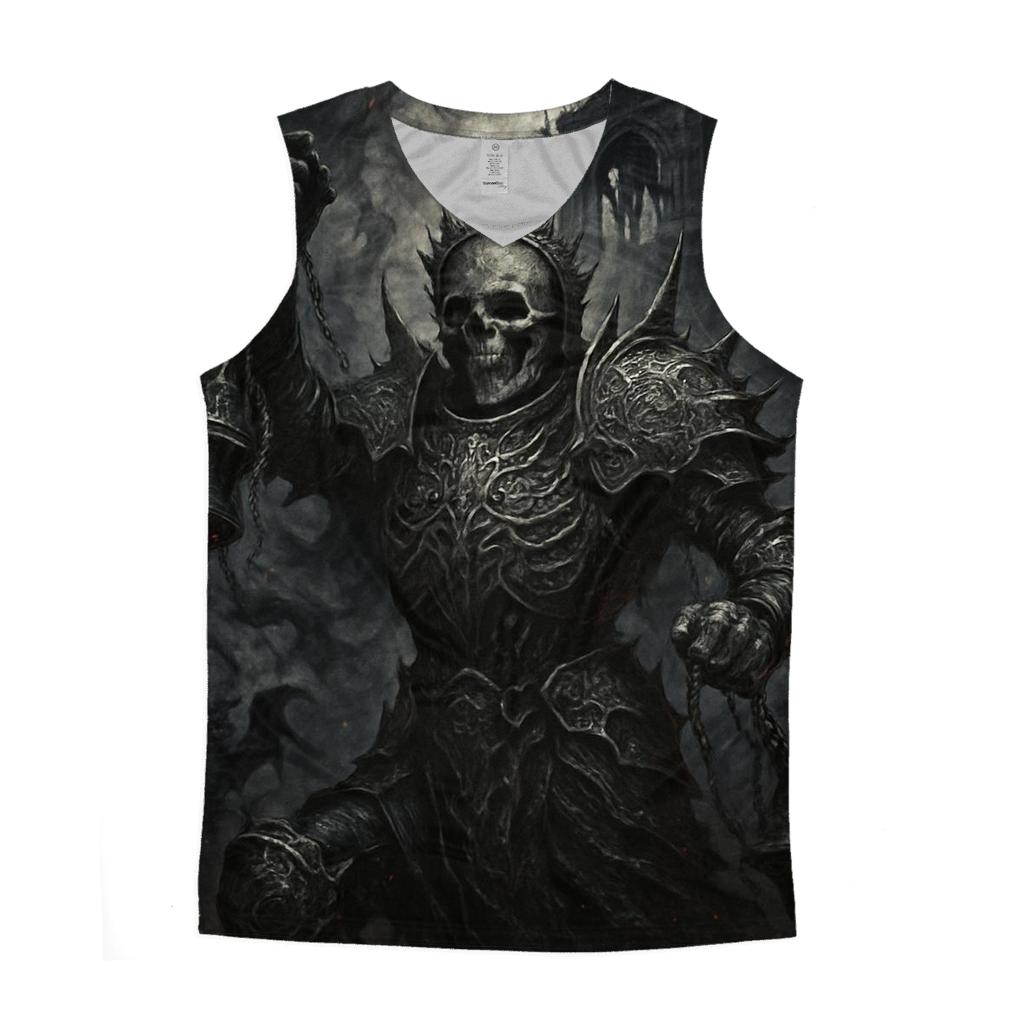 The Bell Tower Warden Of Hollow Ash graphic print tank tops