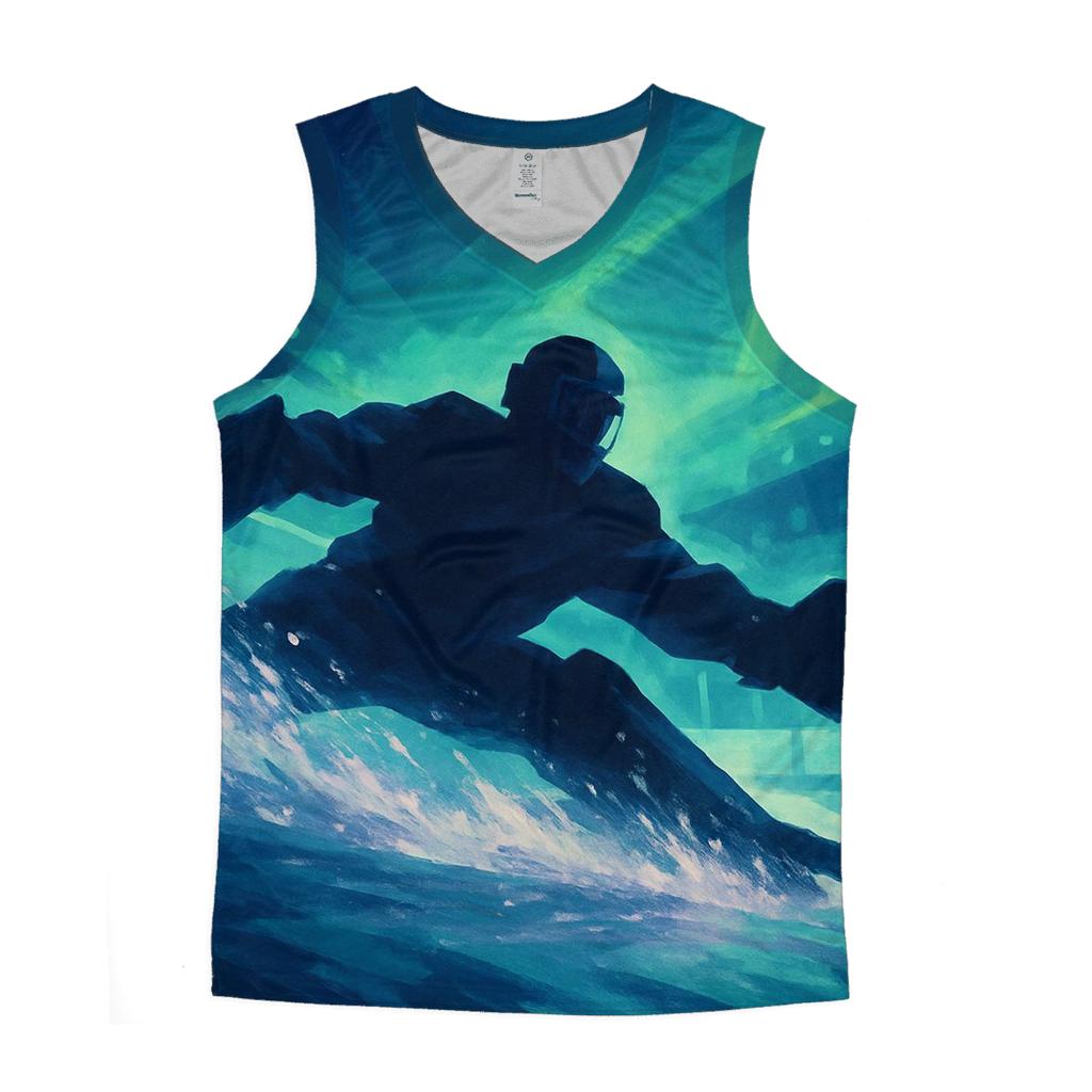 Aurora Goalkeeper Dive In Snowlight stylish racerback tanks