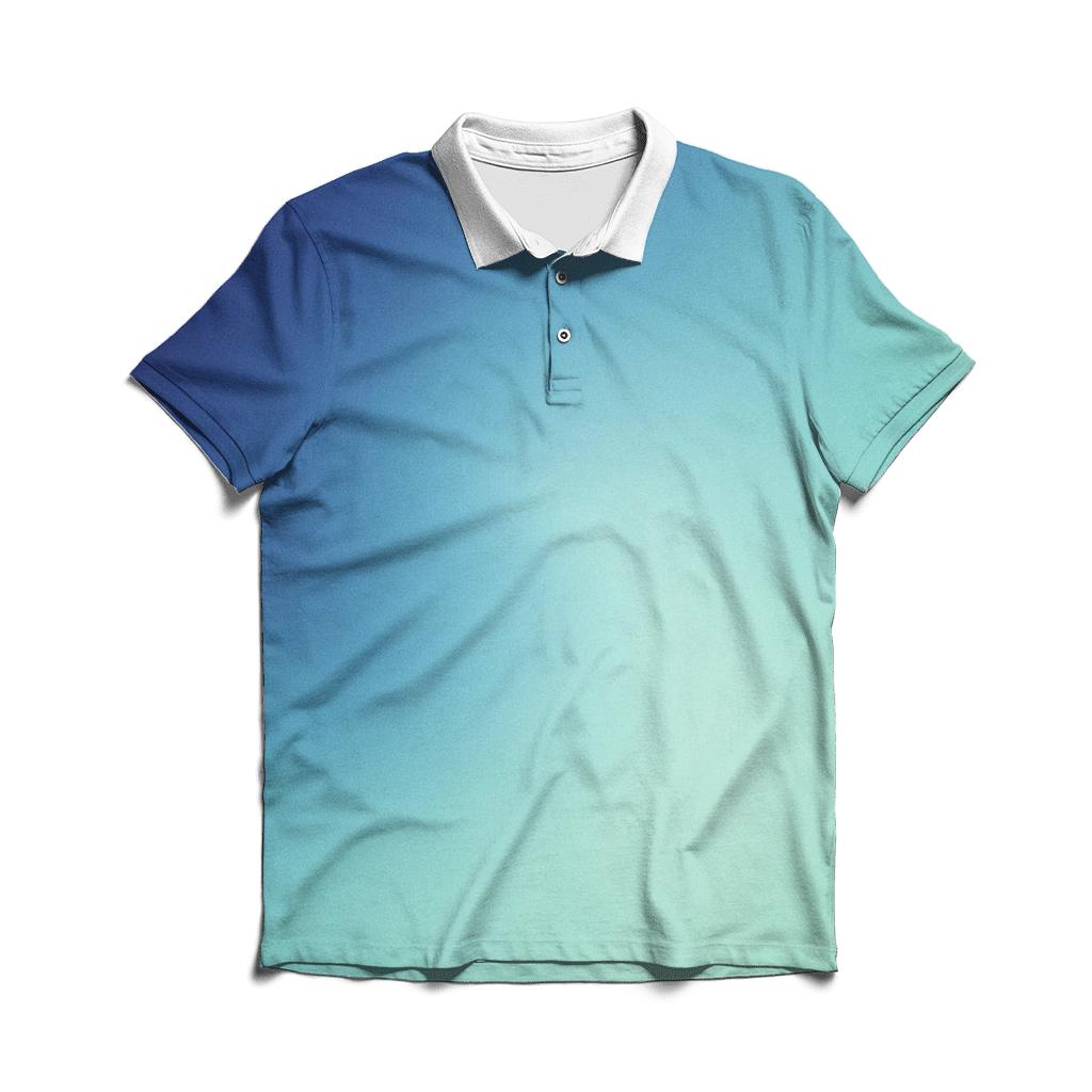 Arctic Prism Drift branded logo polo shirts