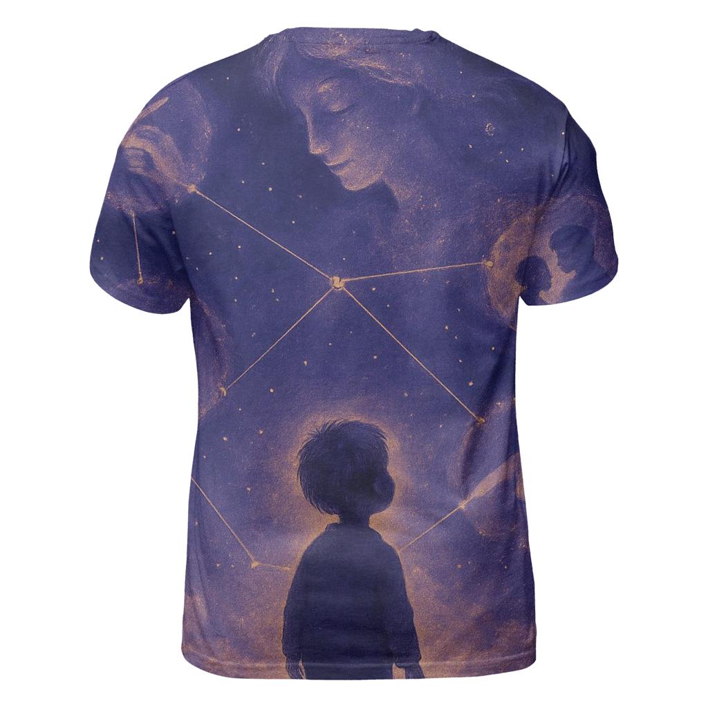 Constellation Of Small Moments: The Sky She Built Inside You trendy printed shirt styles
