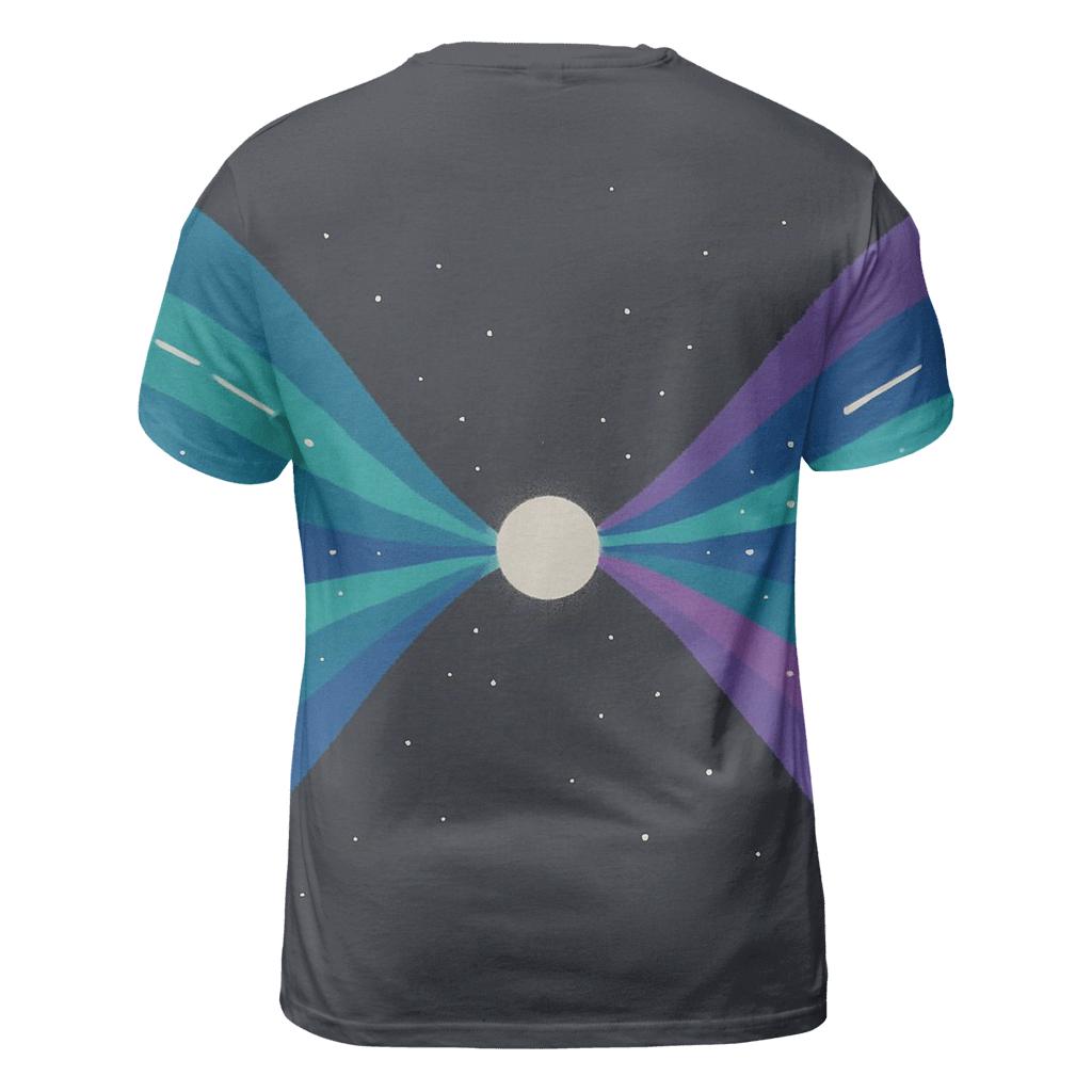 Jet Outflow Mirrored Ribbons custom all-over print shirts