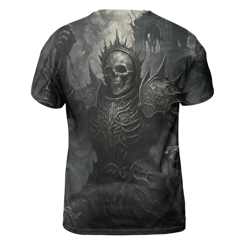 The Bell Tower Warden Of Hollow Ash vibrant all-over design tees