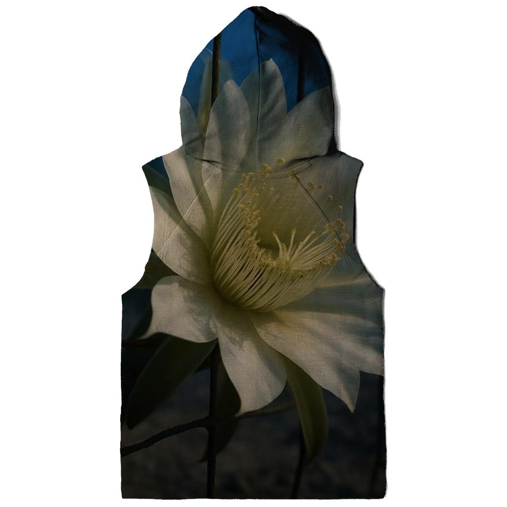 Night Blooming Cereus On A Desert Fence Line hoodie styles