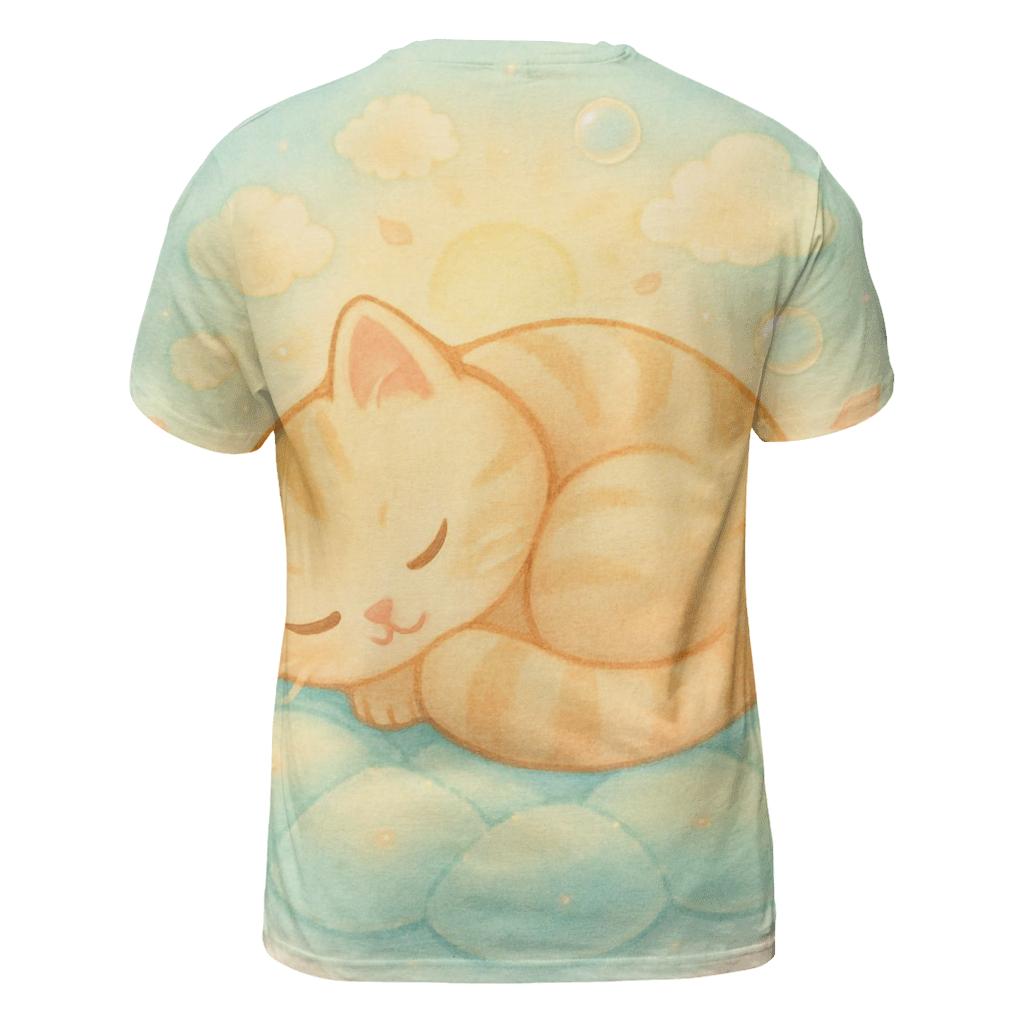 Sunrise Cloud Quilt Cat Naptime designer pattern shirts