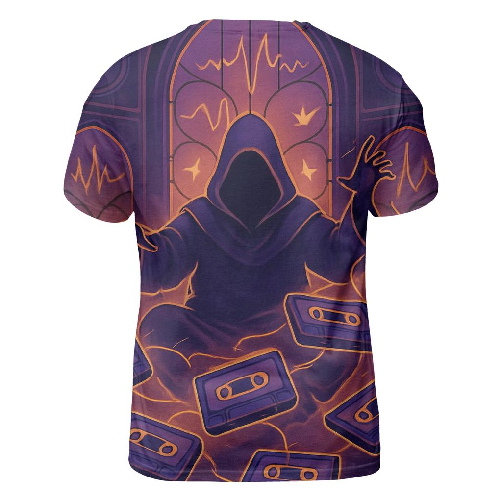 Cathedral Of Floating Cassettes custom all-over print shirts