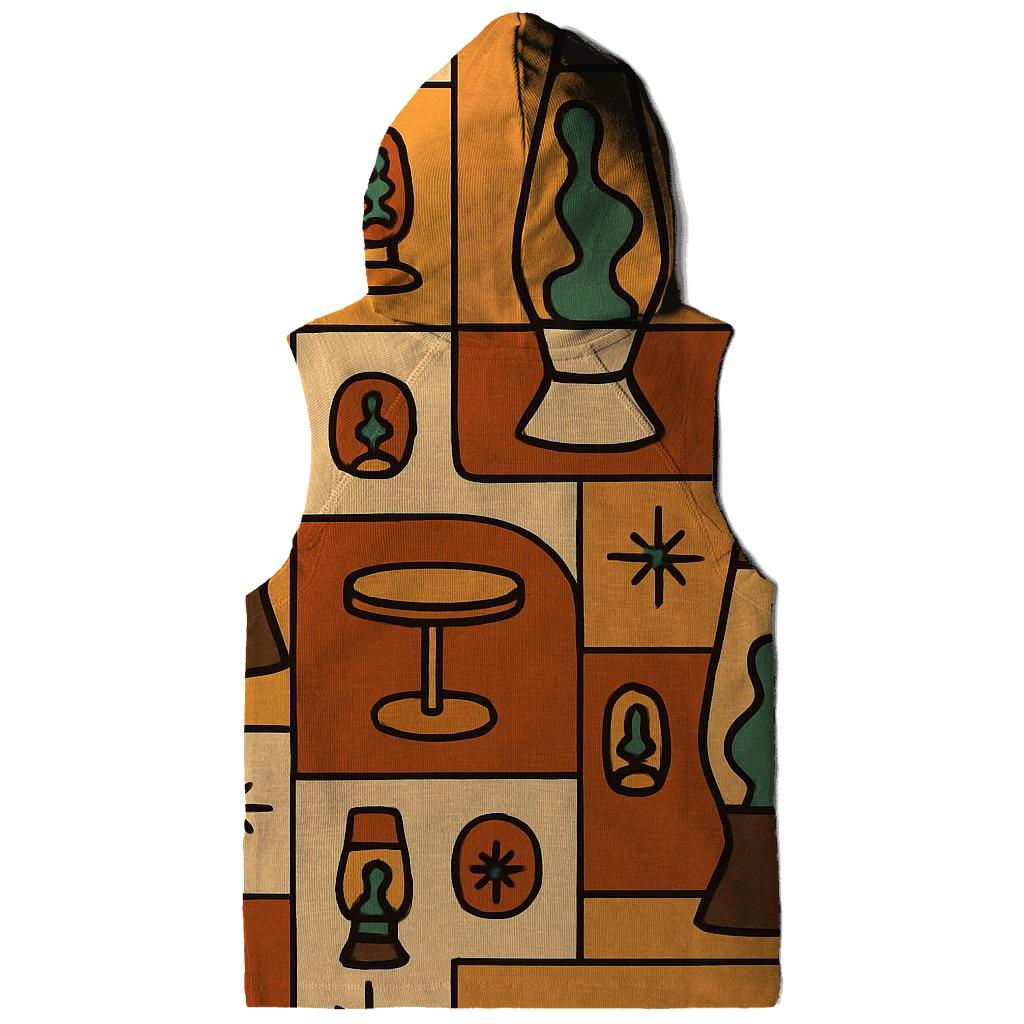 Groovy Lava Lamp Lounge Pattern heavyweight hoodies