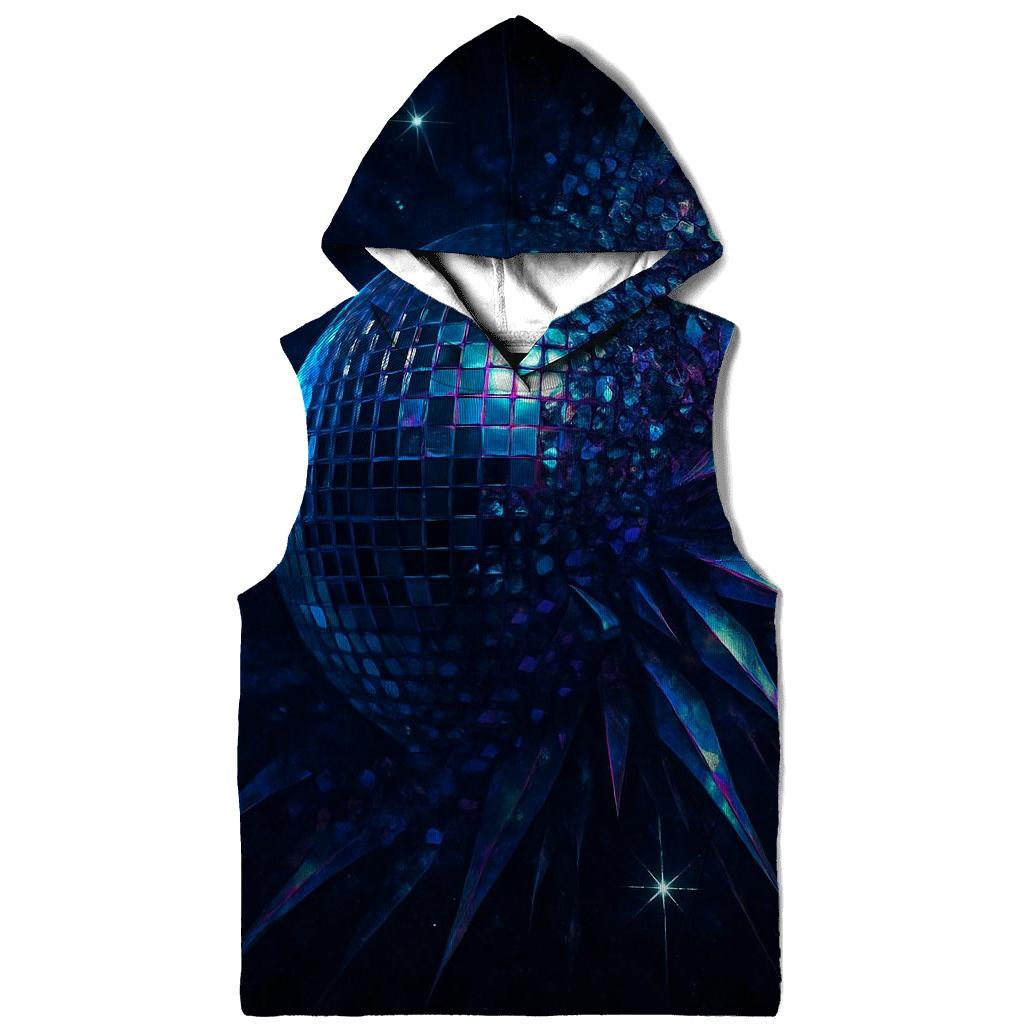 Midnight Disco Nebula Lattice hoodie designs