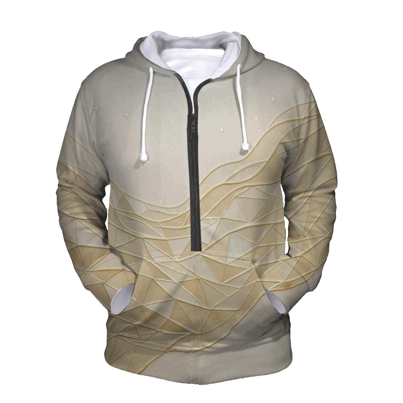 Champagne Prism Tide printed hoodies