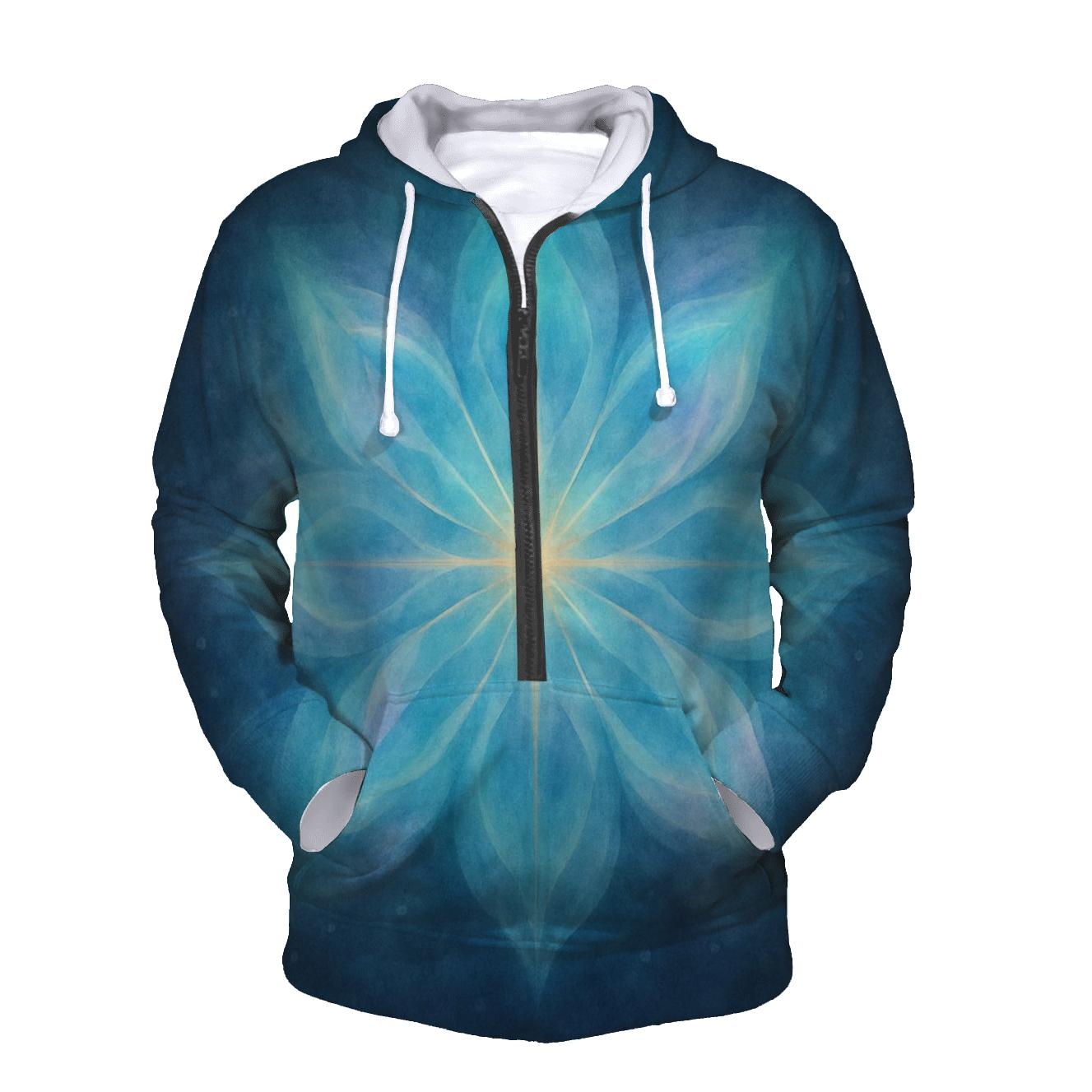 Aurora Breath Mandala graphic hoodies
