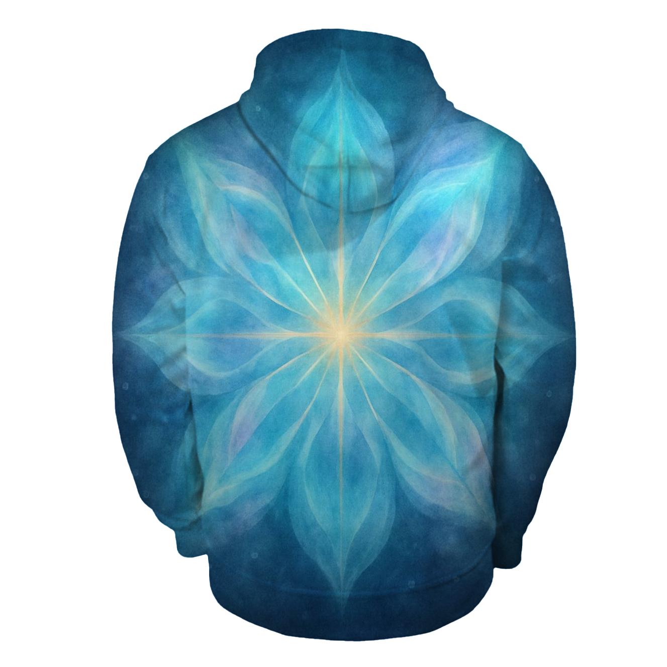 Aurora Breath Mandala graphic hoodies
