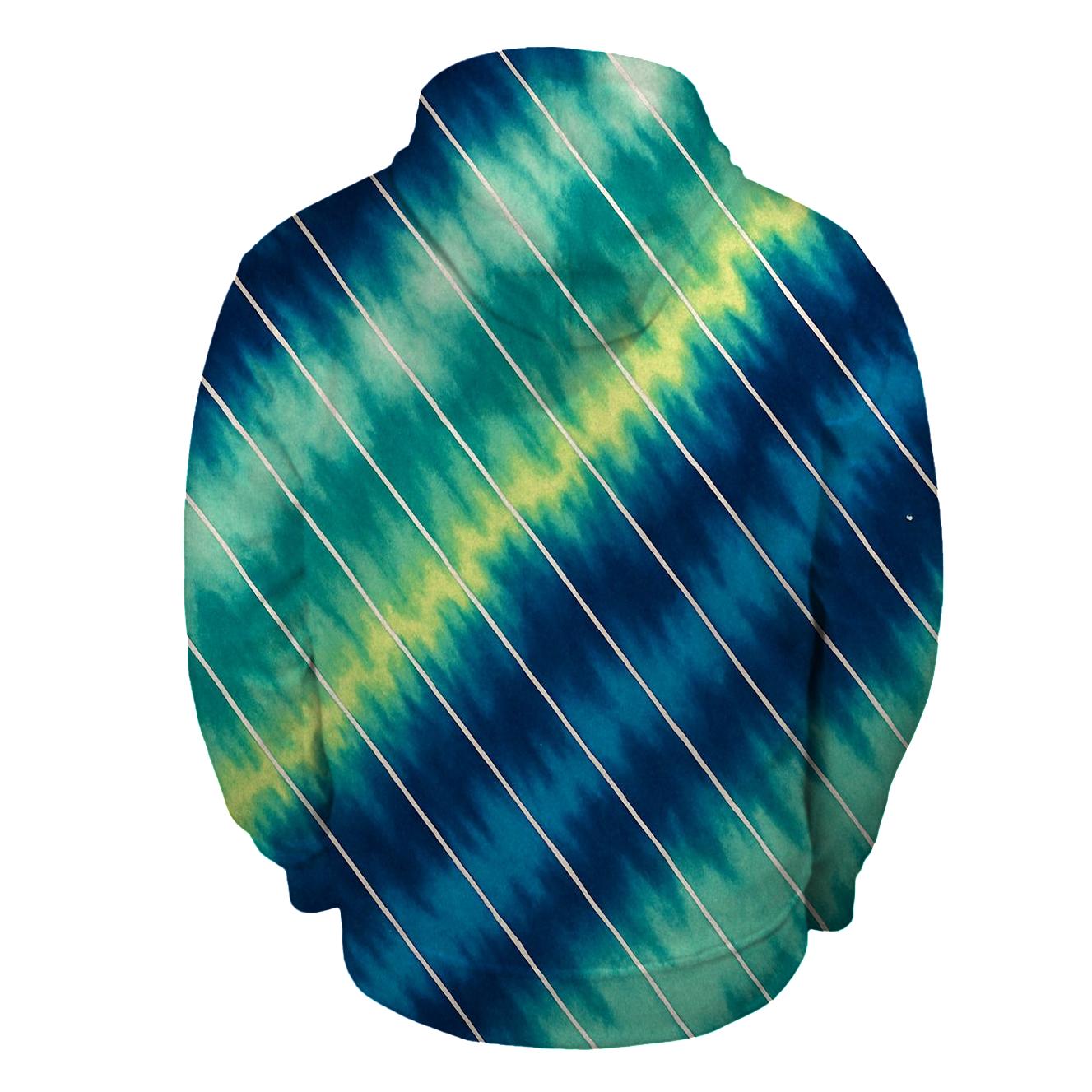 Aurora Arashi Diagonal Drift graphic hoodies