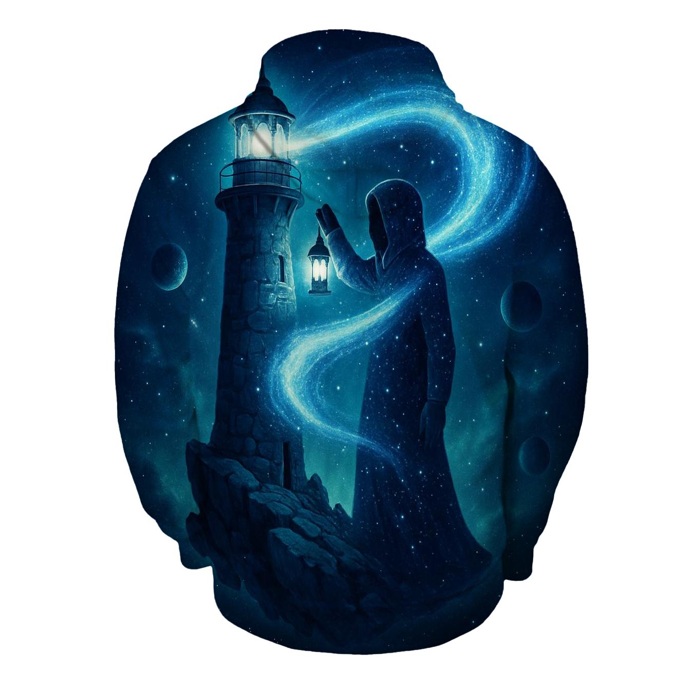 The Lighthouse At The Edge Of Andromeda custom hoodies