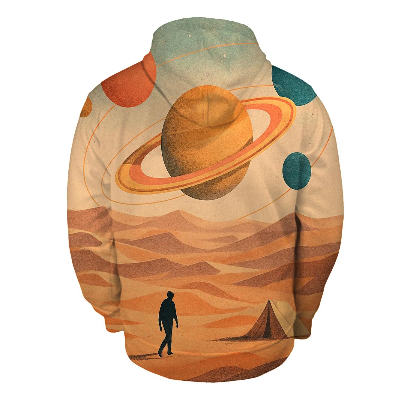 Desert Orbit Collage pullover hoodies