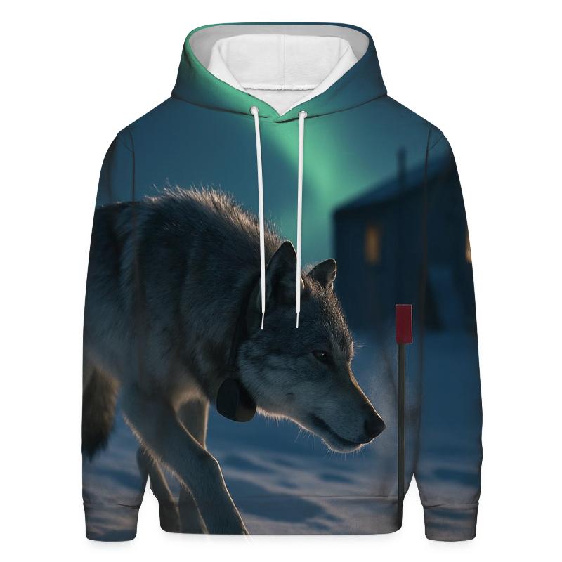 Aurora Collar Check In The Tundra hoodie trends