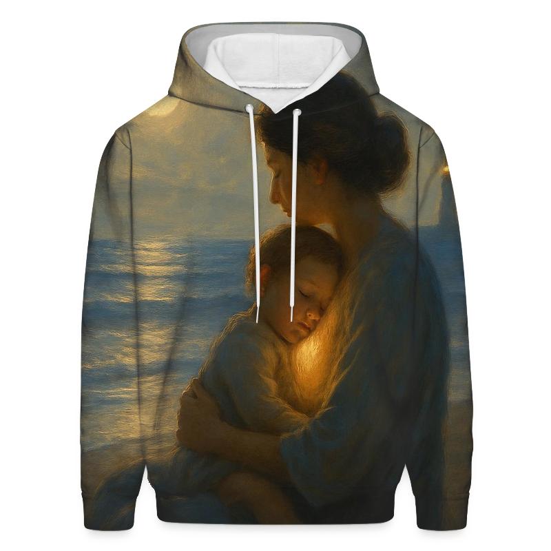 The Quiet Harbor: Where Every Storm Learns Peace hoodie designs