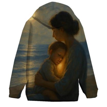 The Quiet Harbor: Where Every Storm Learns Peace hoodie designs