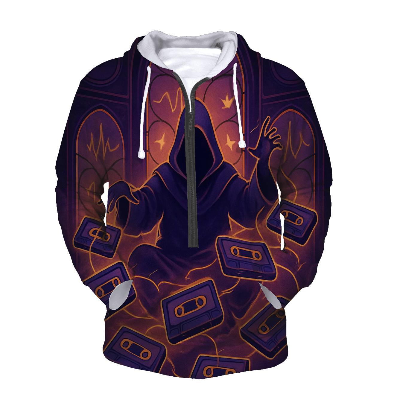 Cathedral Of Floating Cassettes pullover hoodies