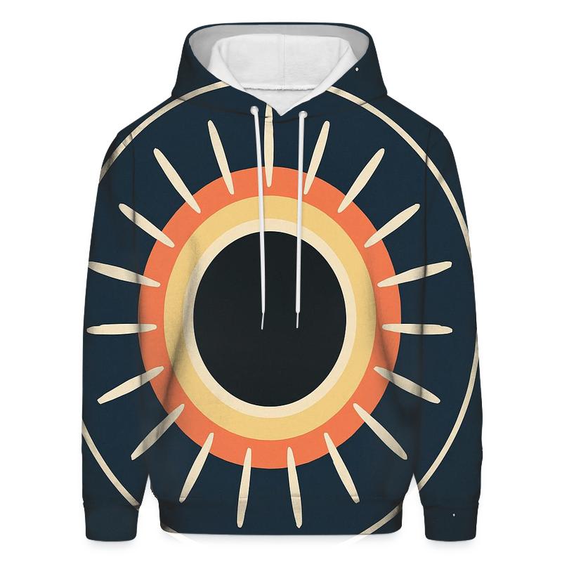Eclipse Corona Petal Array hoodies fashion