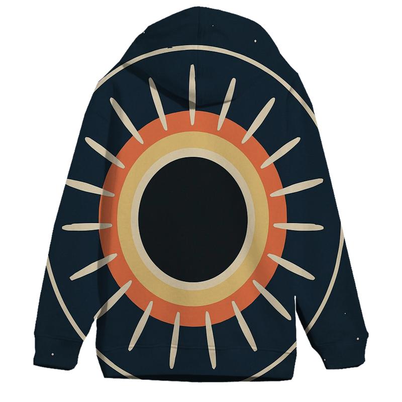 Eclipse Corona Petal Array hoodies fashion
