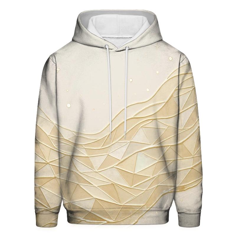 Champagne Prism Tide embroidered hoodies