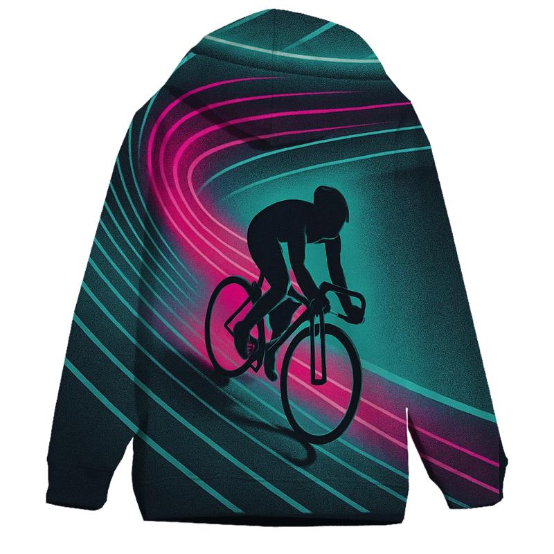 Neon Velodrome Light Trail Sprint hoodie trends