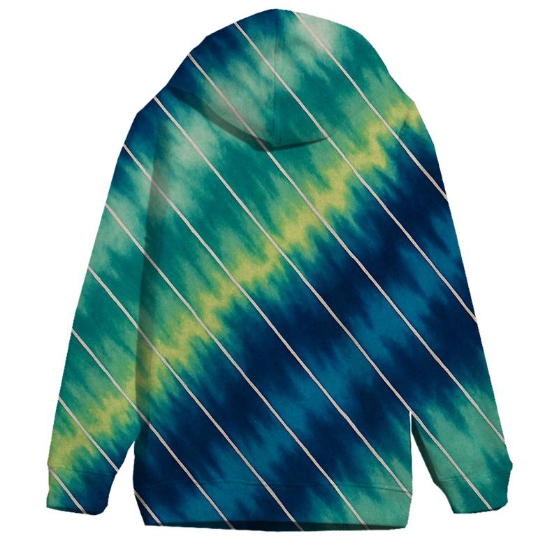 Aurora Arashi Diagonal Drift graphic hoodies