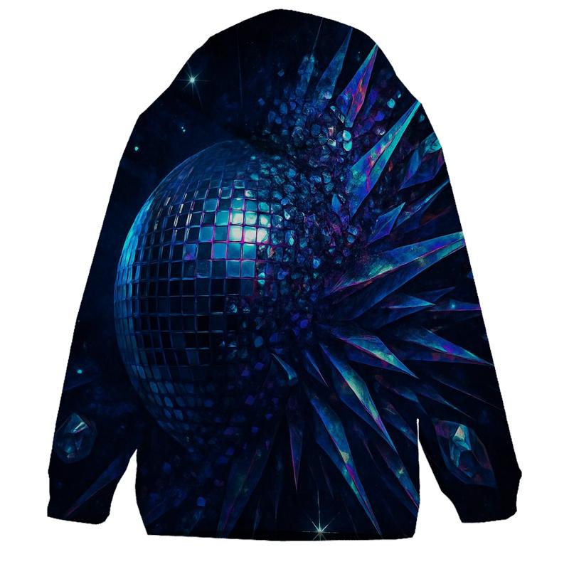 Midnight Disco Nebula Lattice custom hoodies