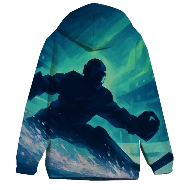 Aurora Goalkeeper Dive In Snowlight hoodie designs