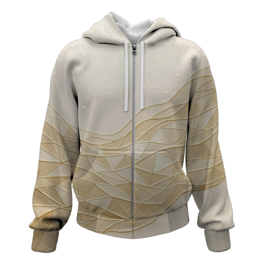 Champagne Prism Tide graphic hoodies