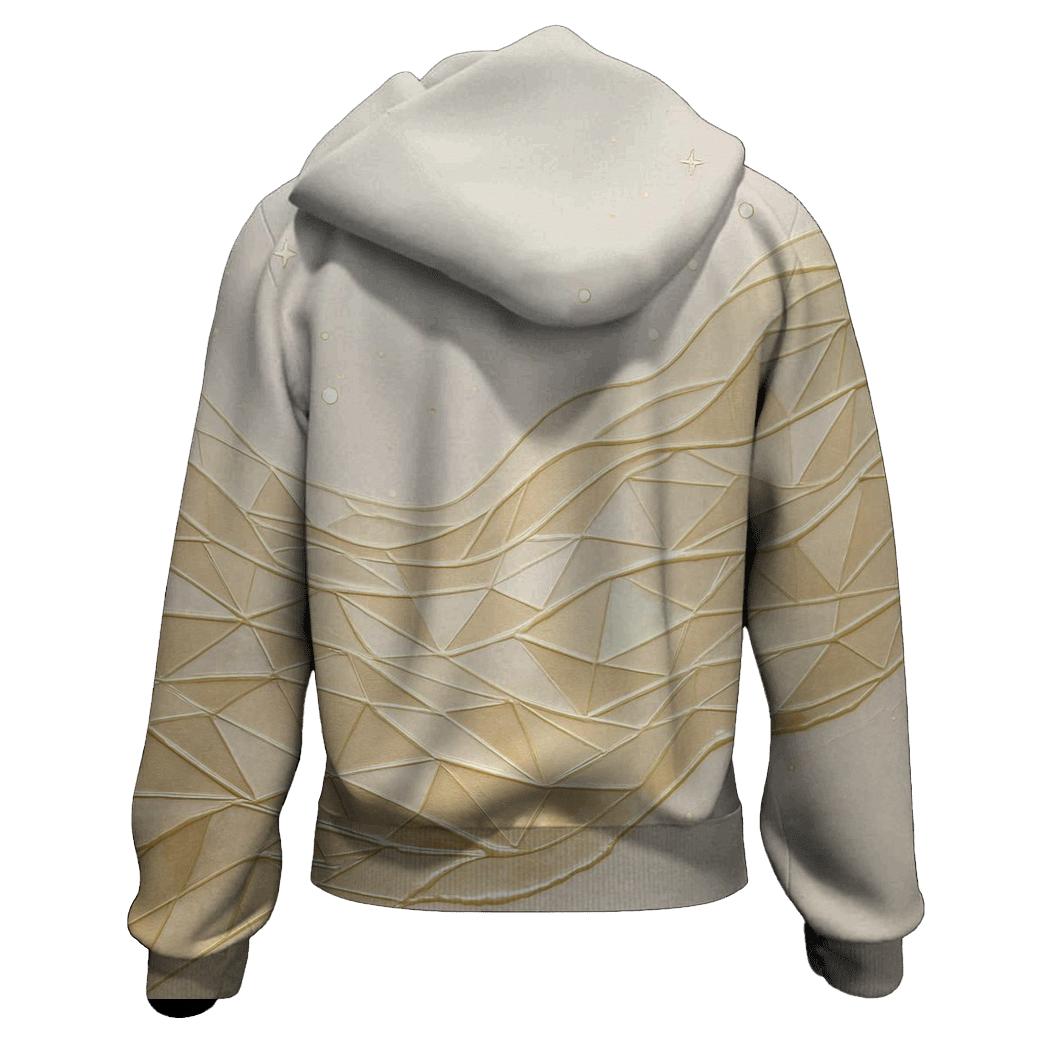 Champagne Prism Tide graphic hoodies