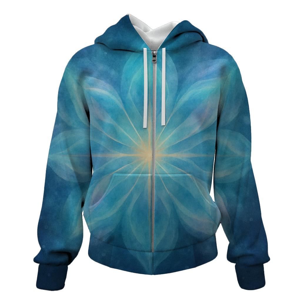 Aurora Breath Mandala hoodie styles