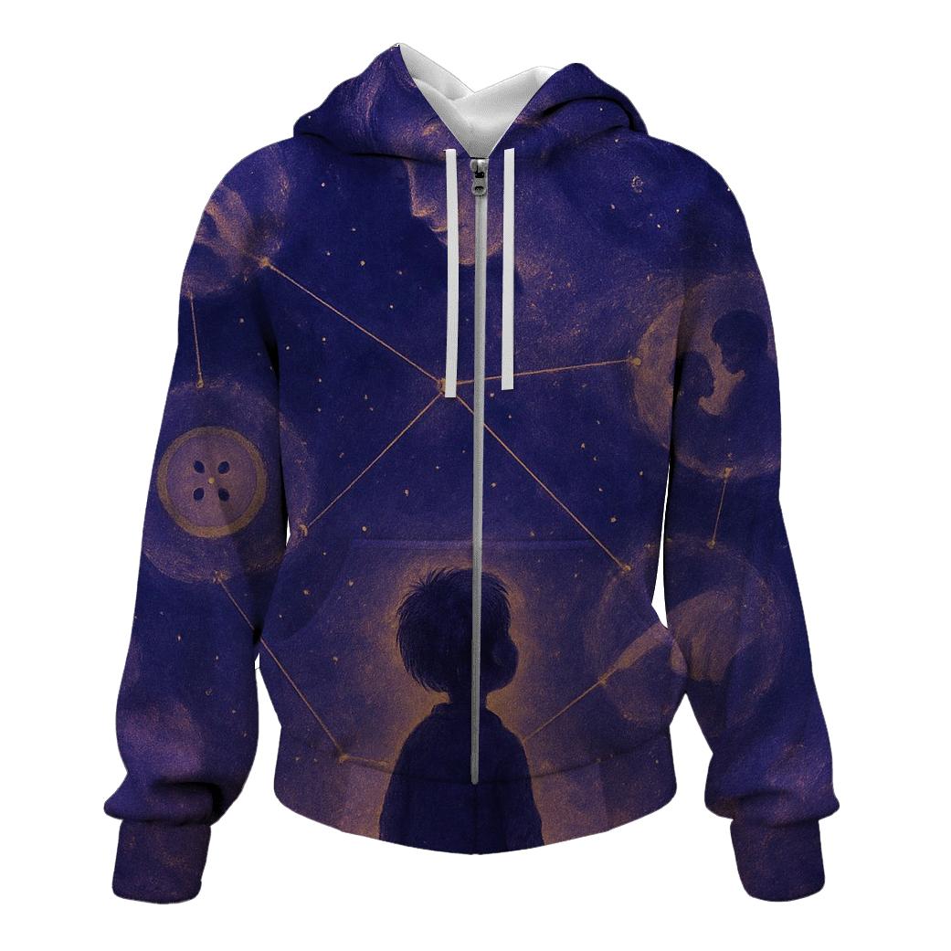 Constellation Of Small Moments: The Sky She Built Inside You hoodie styles