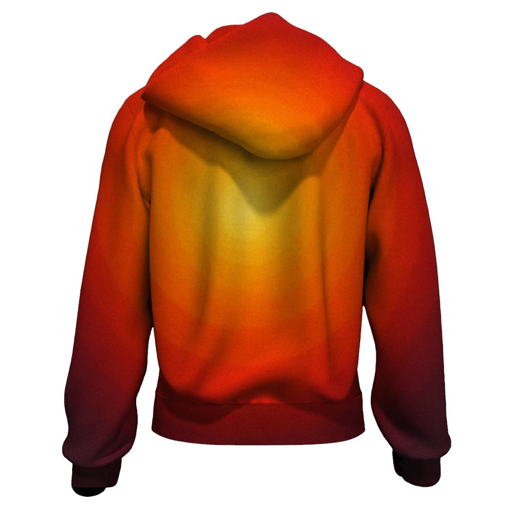 Molten Citrus Bloom designer hoodies