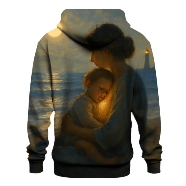 The Quiet Harbor: Where Every Storm Learns Peace premium hoodies