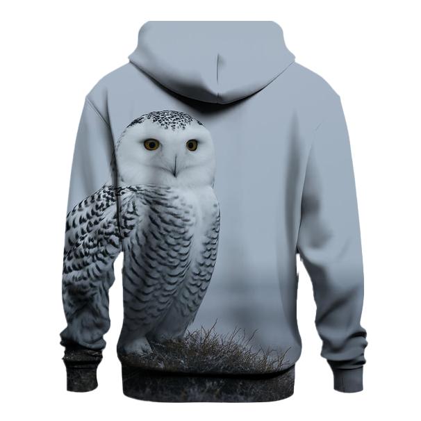 Tundra Wind Sentinel Snowy Owl hoodie designs