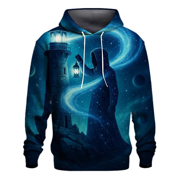 The Lighthouse At The Edge Of Andromeda zip-up hoodies