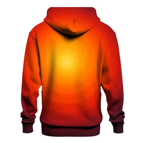 Molten Citrus Bloom lightweight hoodies