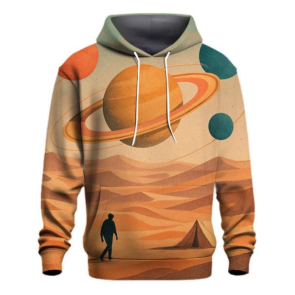 Desert Orbit Collage designer hoodies