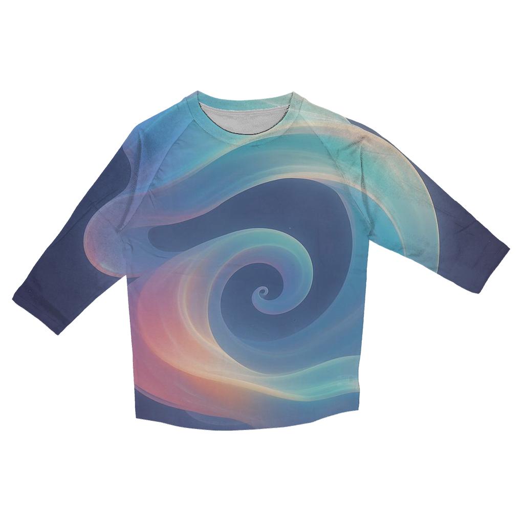 Prism Tide Meditation personalized 3/4 sleeve tees