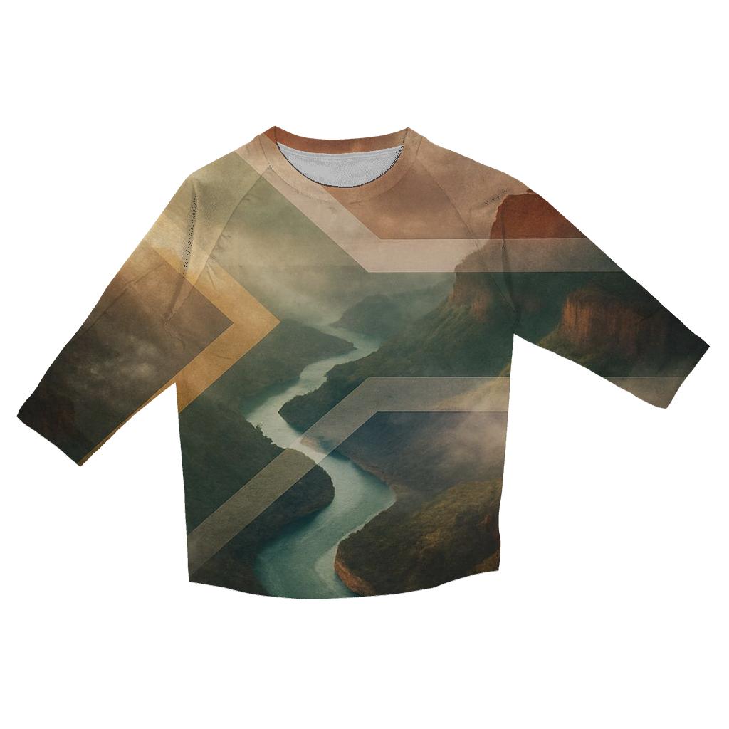 Chromatic River Weave South Africa custom 3/4 sleeve shirts