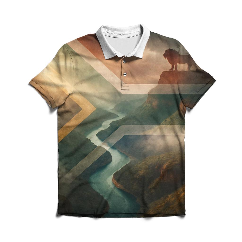 Chromatic River Weave South Africa embroidered polo tops