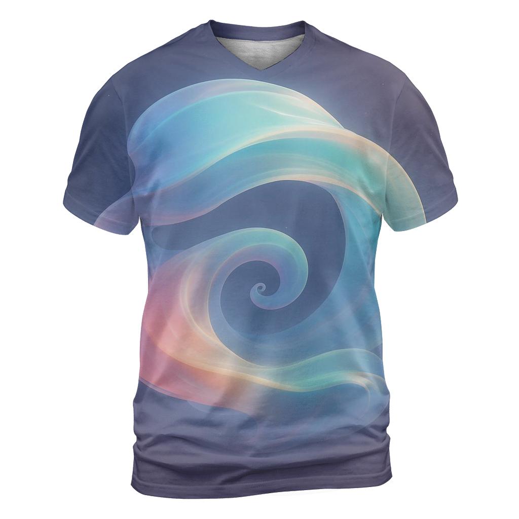 Prism Tide Meditation statement graphic shirts