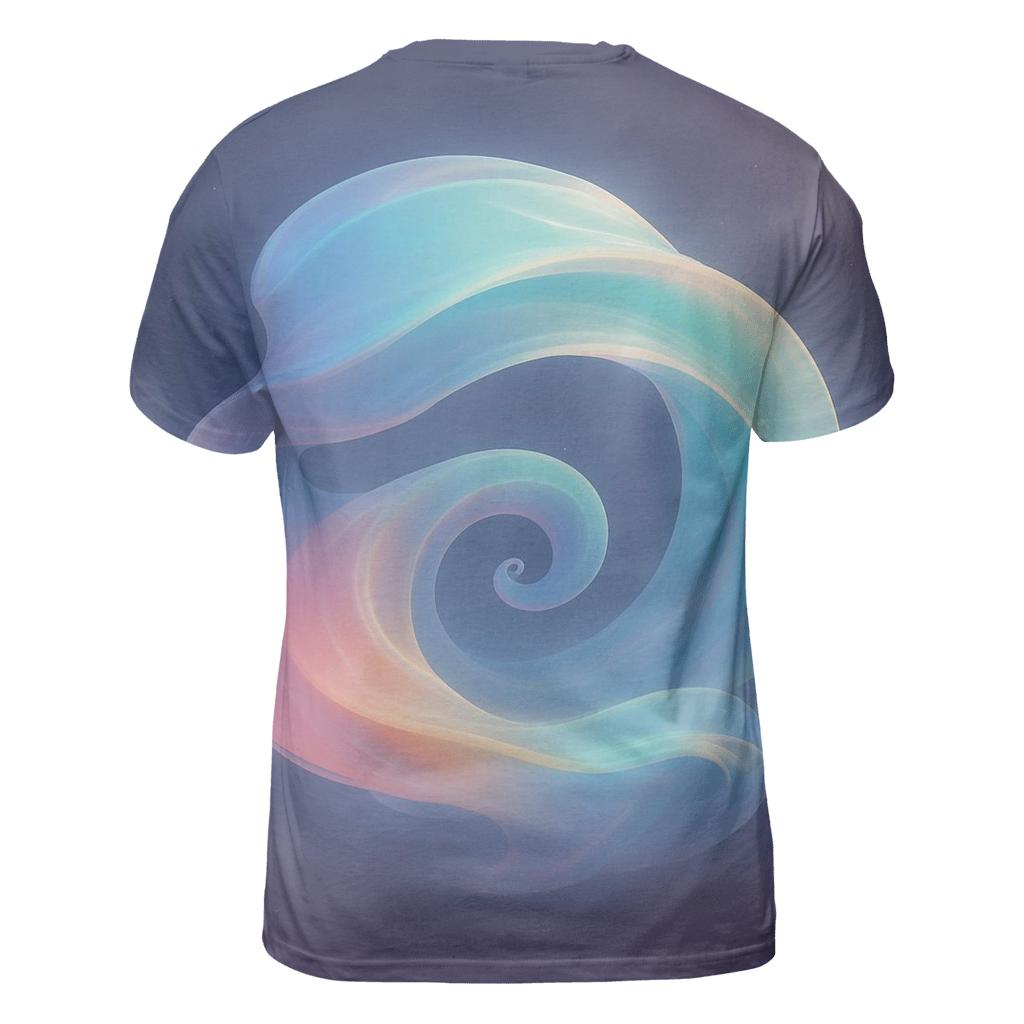 Prism Tide Meditation statement graphic shirts