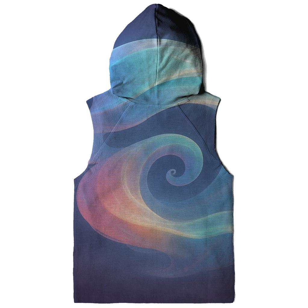 Prism Tide Meditation embroidered hoodies