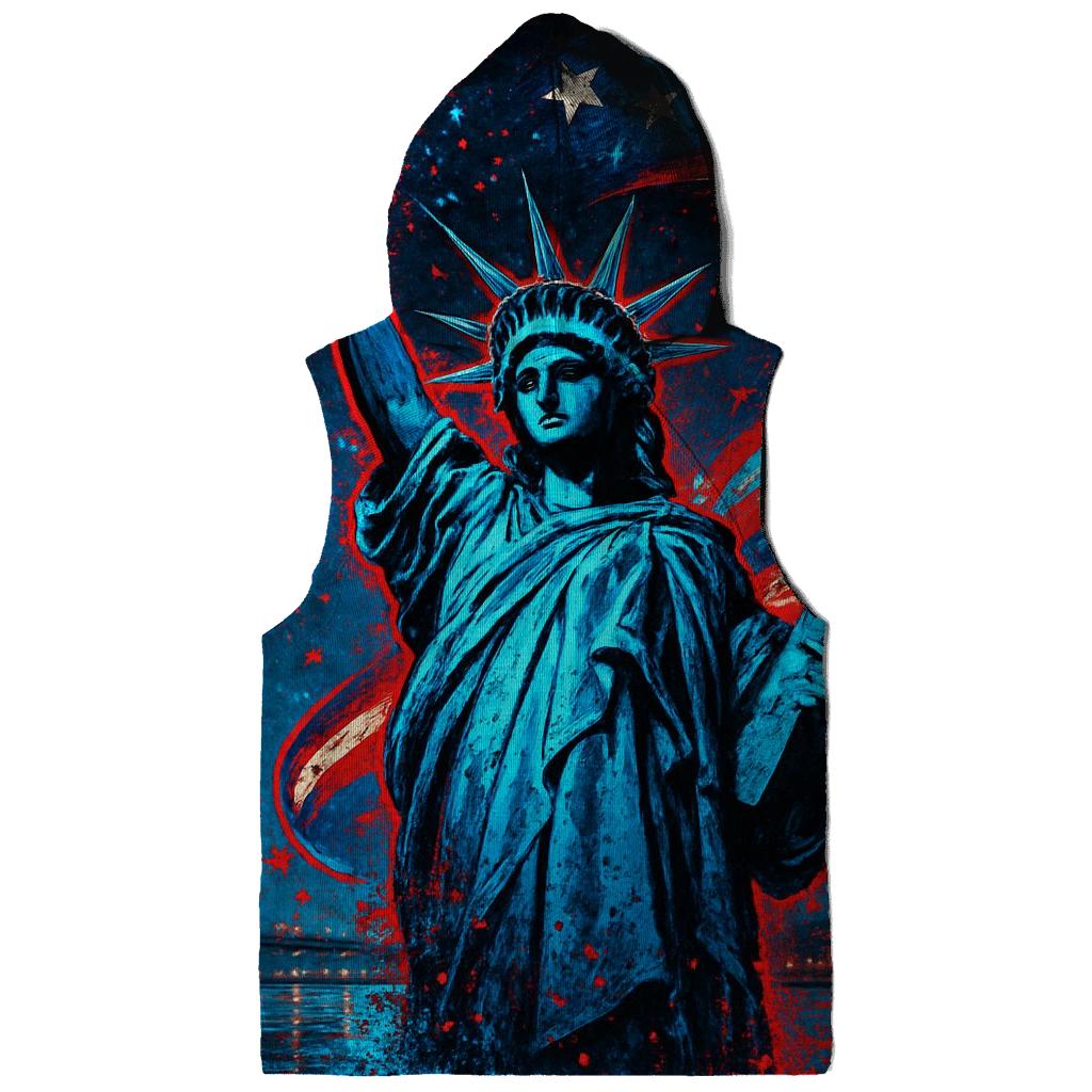 Neon Liberty Storm Banner lightweight hoodies