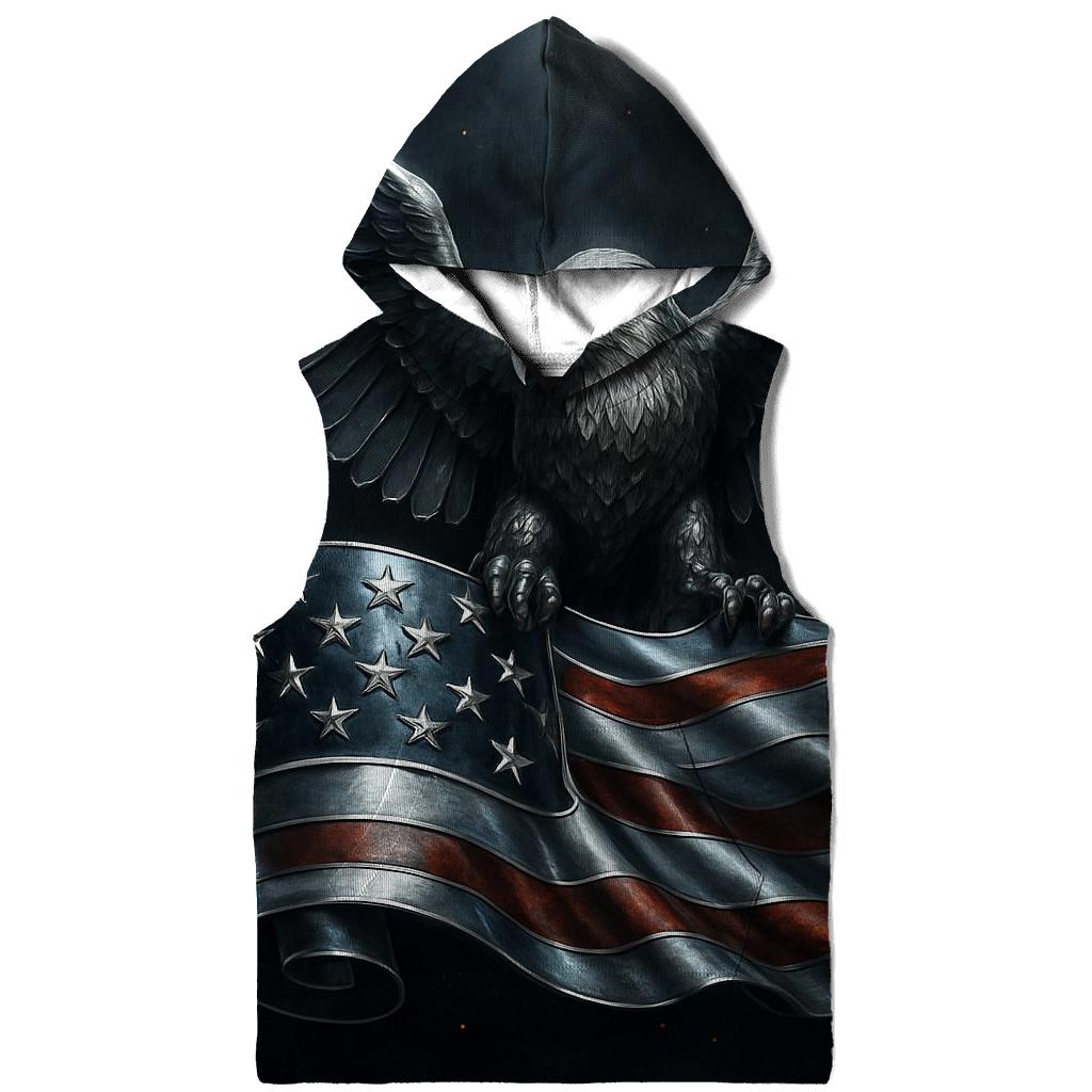 Forged Chrome Eagle Standard lightweight hoodies