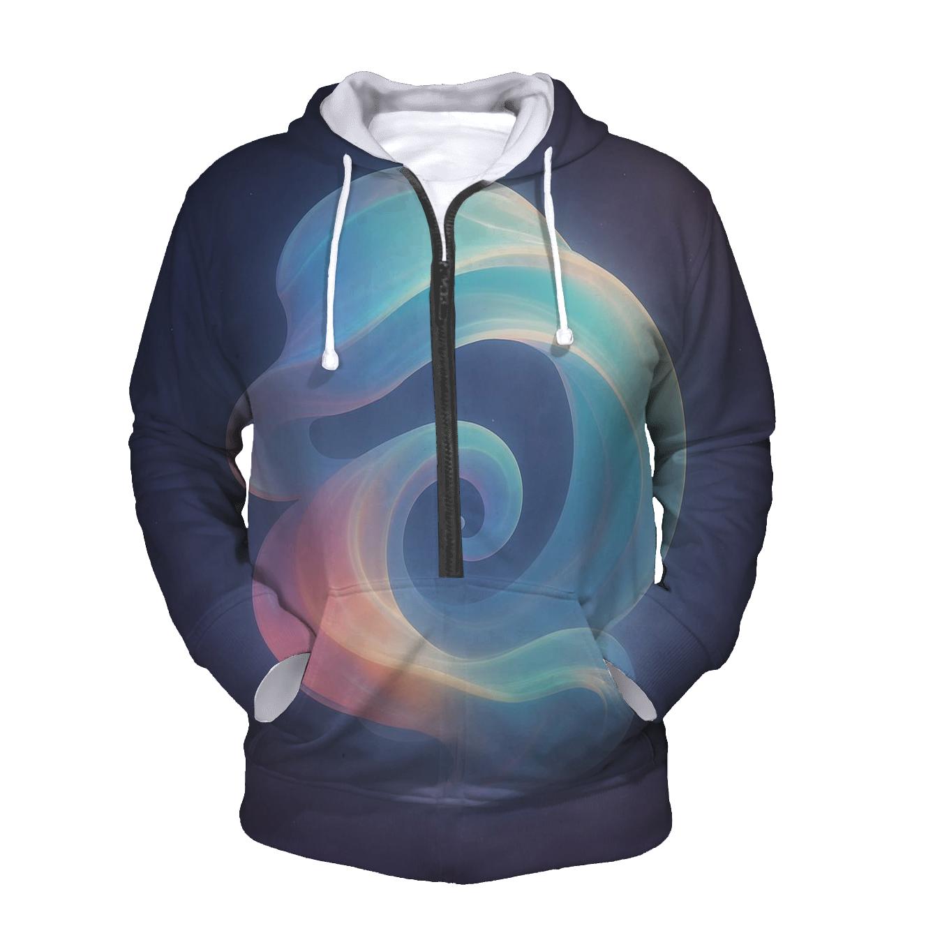 Prism Tide Meditation lightweight hoodies
