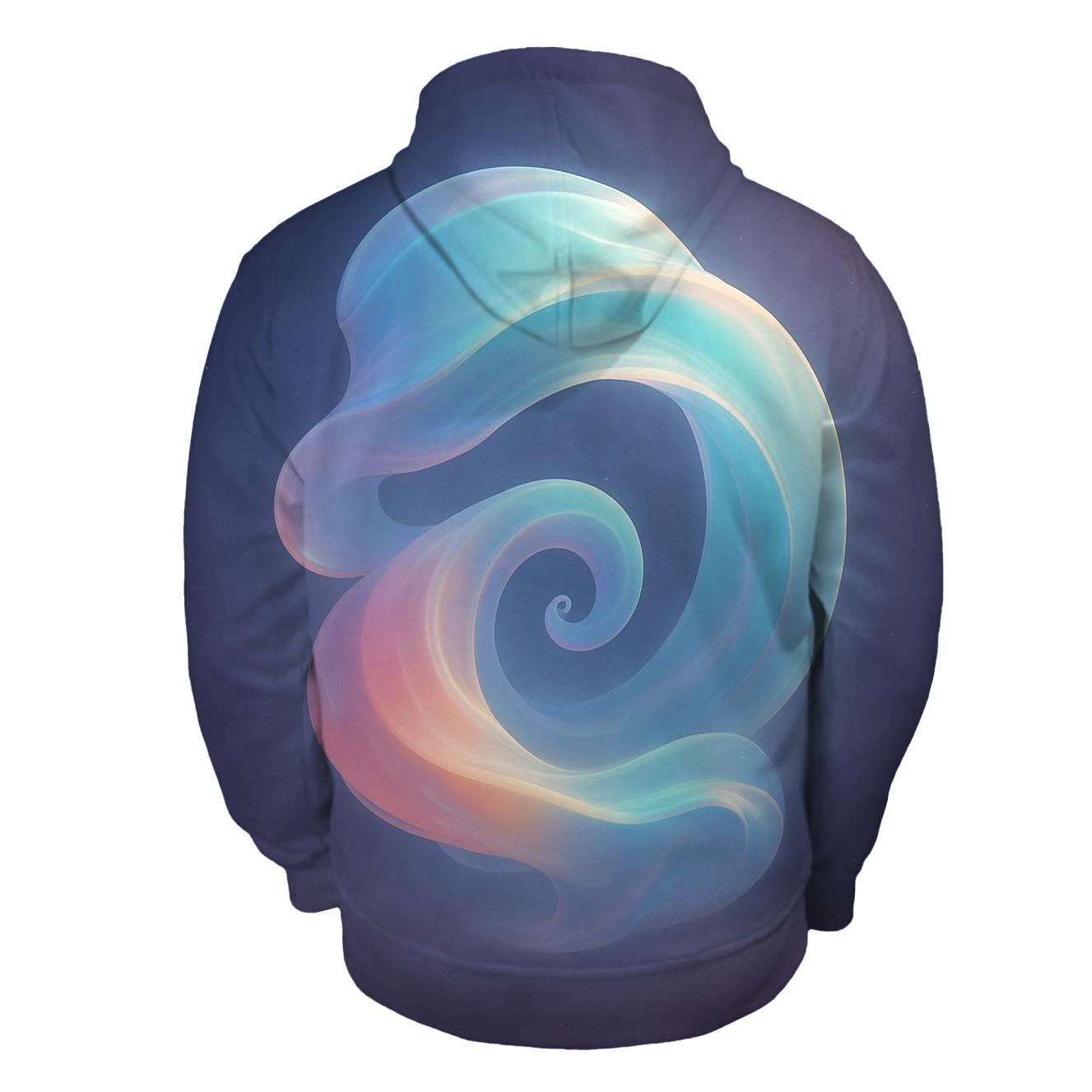 Prism Tide Meditation lightweight hoodies