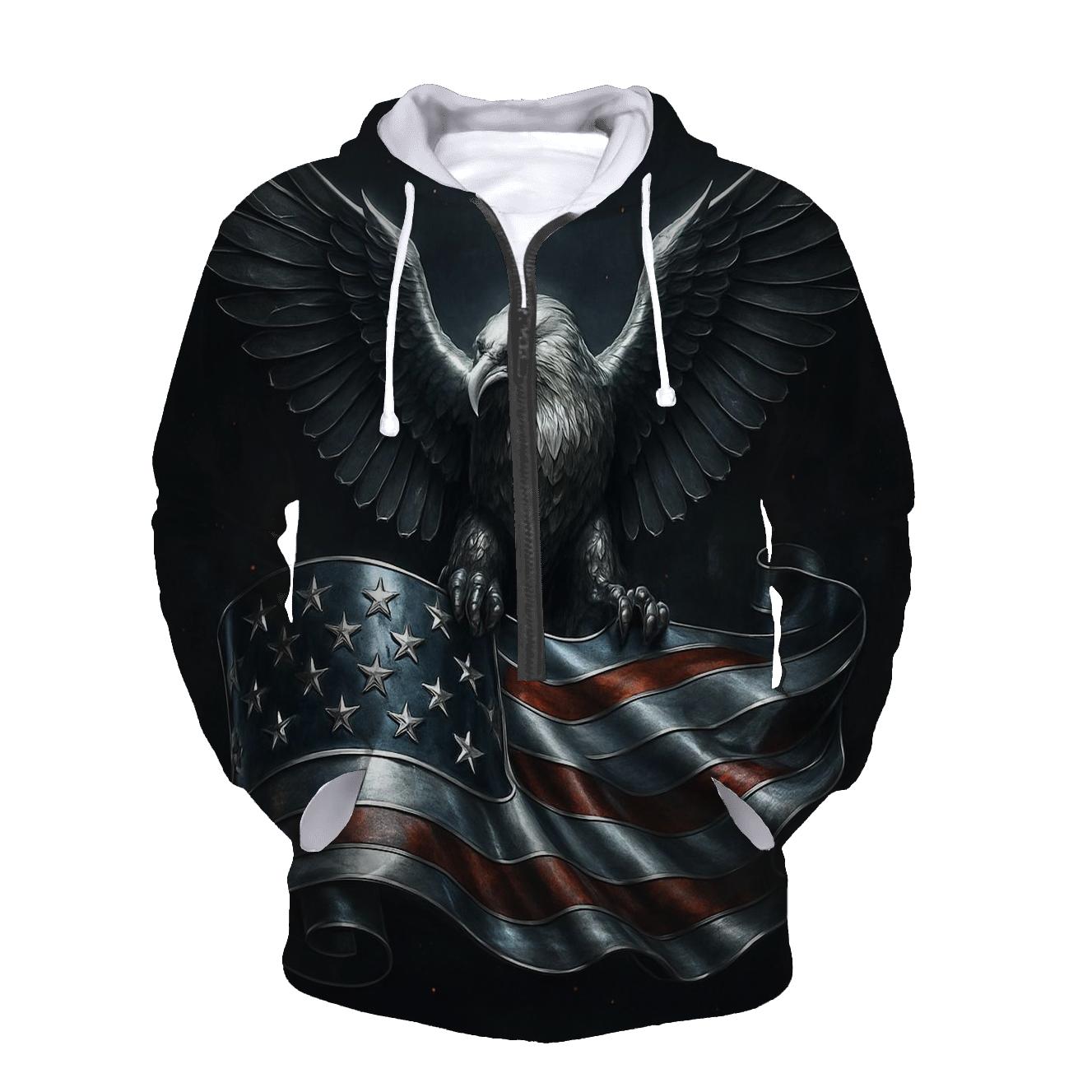Forged Chrome Eagle Standard hoodie trends
