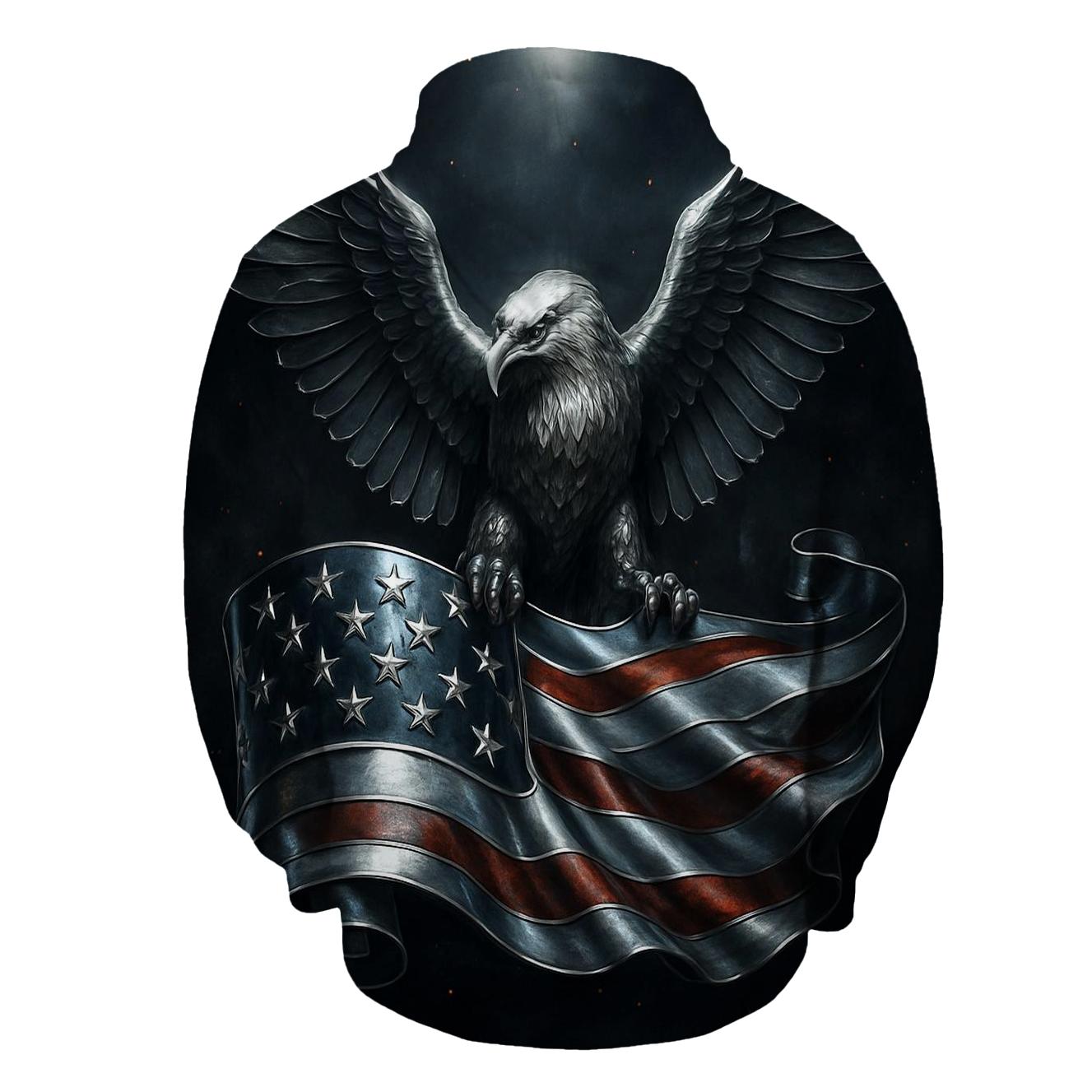 Forged Chrome Eagle Standard hoodie trends